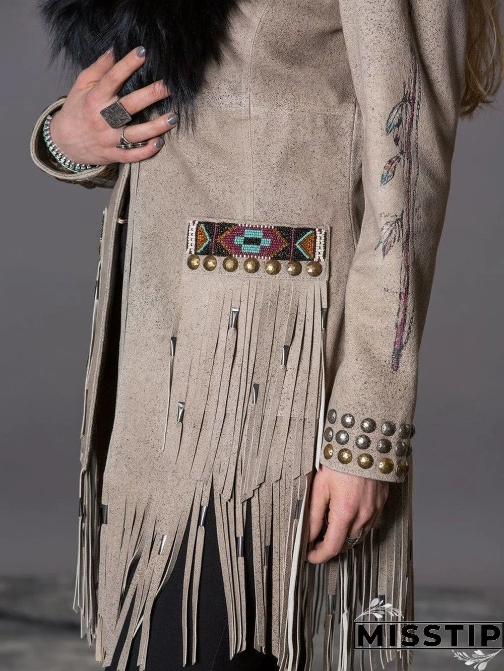 Boho Tassel Daily Coat