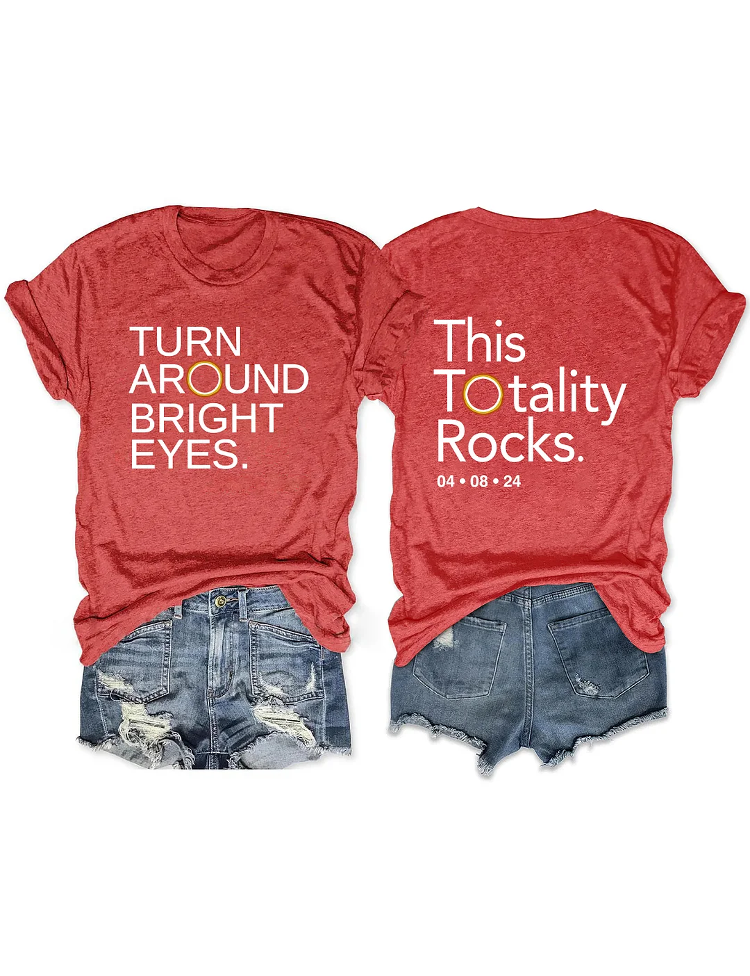 Turn Around Bright Eyes This Totality Rocks T-shirt