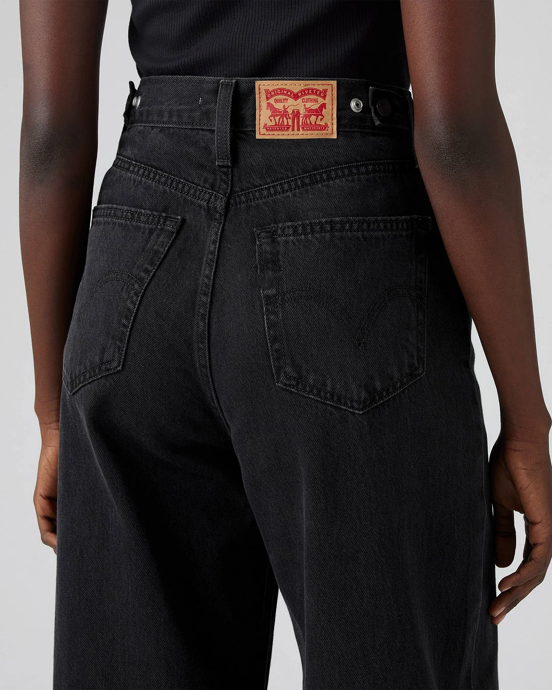 Levi Adjustable Womens Cinch Baggy Jeans (Buy 2 Free Shipping)