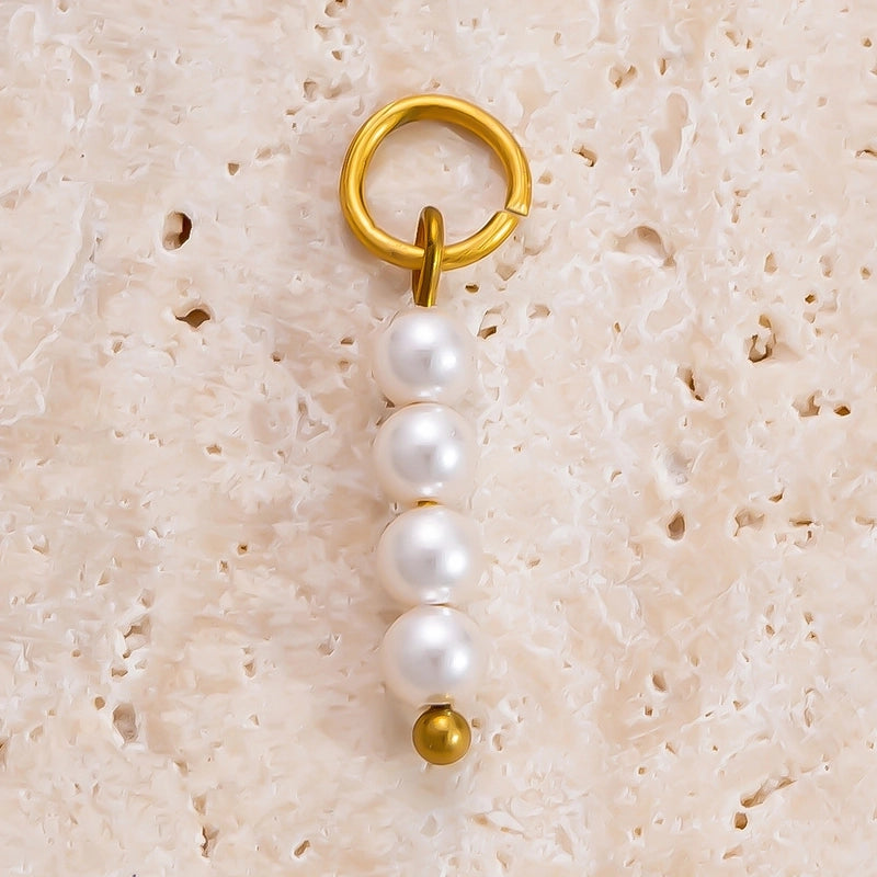 1 Piece 304 Stainless Steel Geometric Cross Heart Shape Jewelry Accessories Pendant