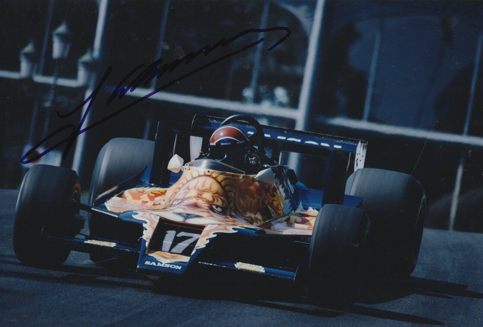 Jan Lammers Hand Signed 12x8 Photo Poster painting - F1 Autograph 8.