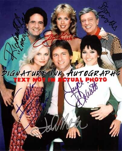 THREES COMPANY SIGNED 8X10 Photo Poster painting Autographed reprint