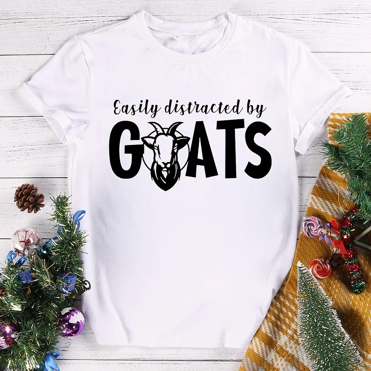 PSL - Easily Distracted By Goats T-Shirt-010705