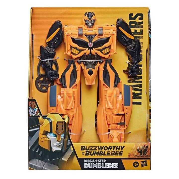 Hasbro Transformers Buzzworthy Bumblebee Mega 1-Step Bumblebee