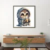 Owl - 18CT Stamped Cross Stitch 20*20cm/7.87*7.87in