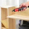 Electric Screwdriver Set LED Light Automatic Screwdriver for Furniture Gaming PC