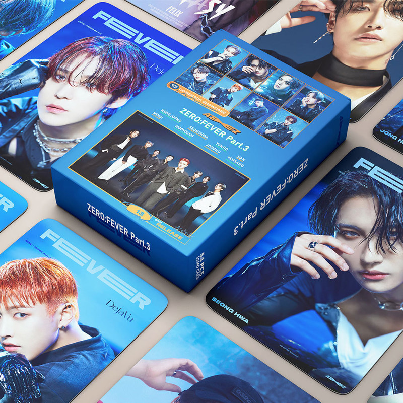 ATEEZ 54 Sheets ZERO: FEVER Part.3 Lomo Card
