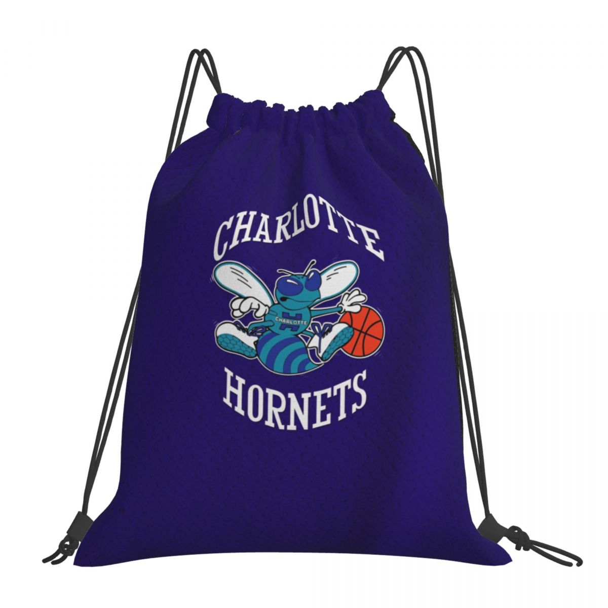 Charlotte Hornets Old Logo Drawstring Bags for School Gym