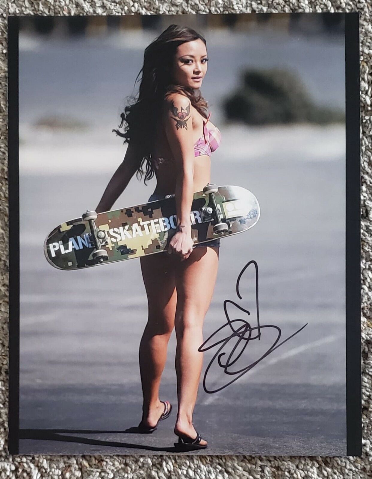 8x10 Photo Poster painting Picture HAND Autographed Signed: Sexy Tila Tequila