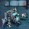 Mechanical party alloy mecha metal assembly model trendy 3d building blocks boy birthday gift