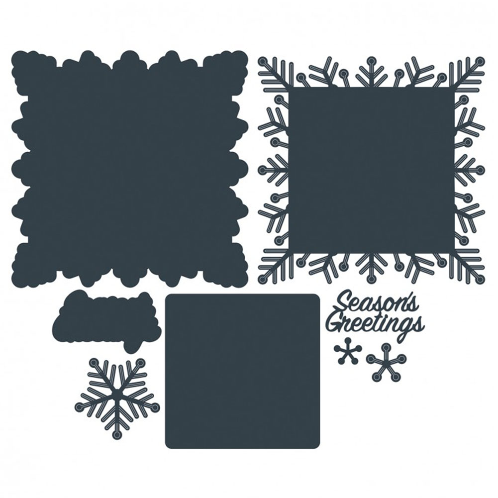 

Square Border - Paper Craft Cutting Dies, 501 Original