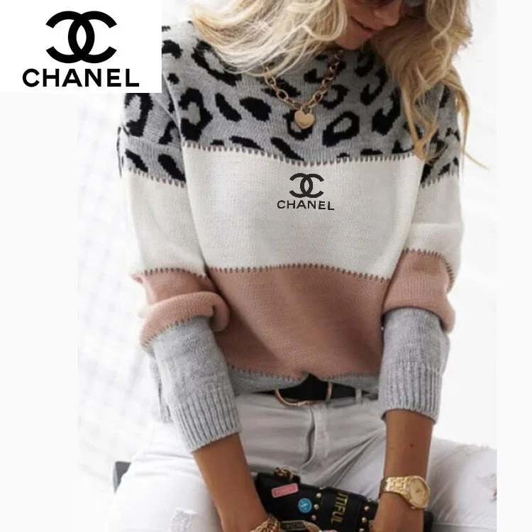 CHANEL®Dámský teplý zimní svetr