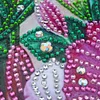 Flowers  | Crystal Rhinestone  | Full Round Diamond Painting Kits