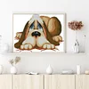 Dog- 9CT Partial Beaded Cross Stitch Kit(39x32cm)