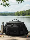 Fishing Lure Bag Multi-Functional Waist Bag Fishing Tackle Storage Sling Bag