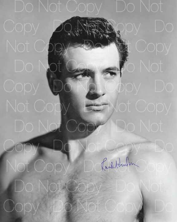 Rock Hudson signed 8x10 Photo Poster painting poster autograph rp pic