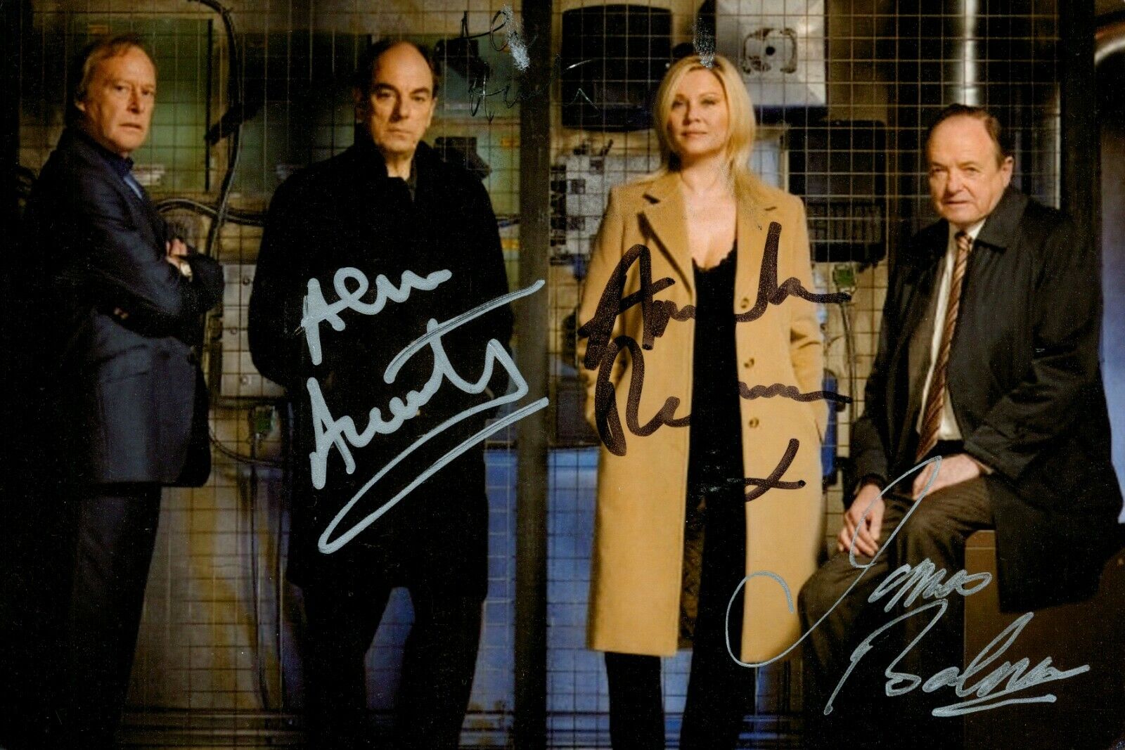 Amanda Redman James Bolam Alun Armstrong Signed Photo Poster painting New Tricks Autograph + COA