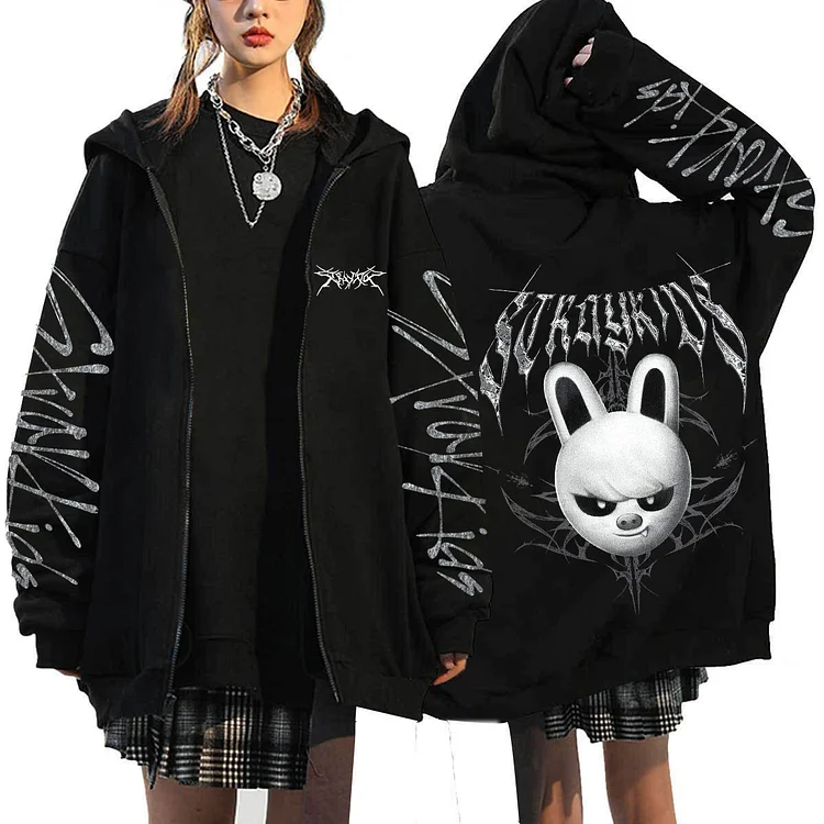 2025 Stray Kids Skzoo X Dominate World Tour Zip-Up Hoodie