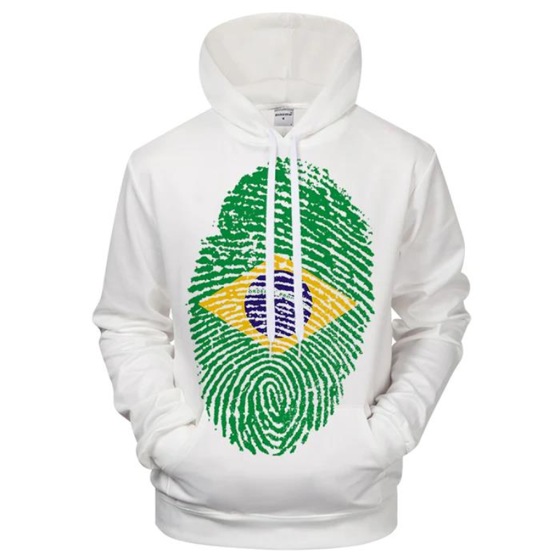 Brazil Fingerprint 3D - Sweatshirt