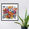 Butterfly Wreath - Crystal Rhinestone Diamond Painting