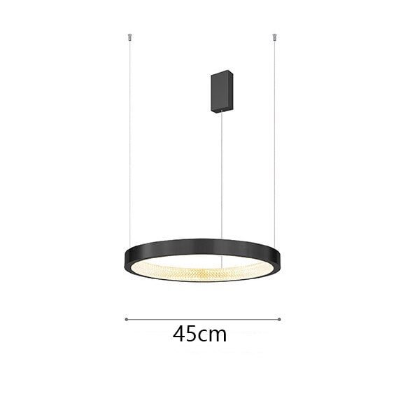Nordic led chandelier modern copper lampshade living room pendant lamp bedroom round ceiling chandeliers home decor hanging lamp