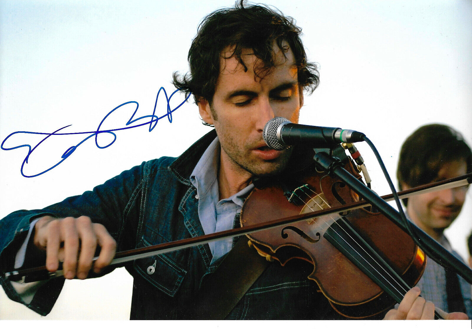 Andrew Bird signed 8x12 inch Photo Poster painting autograph