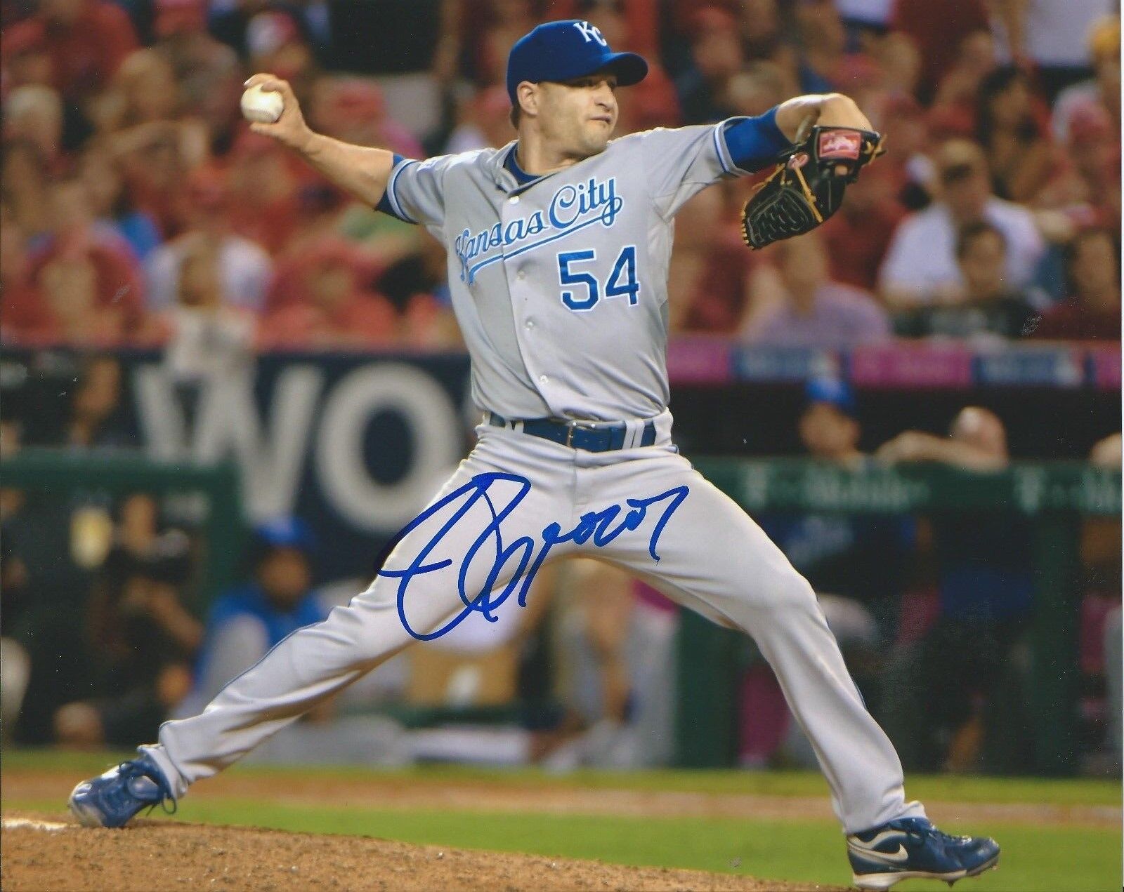 JASON FRASOR signed autographed KANSAS CITY ROYALS 8X10 Photo Poster painting w/COA