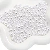 Flashing 3-8mm ABS Nonporous Pearls Colorful DIY Accessories