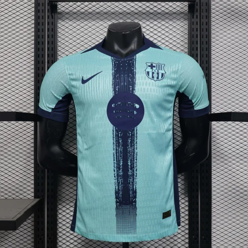 2025/2026 Player Version Barcelona Special Edition Blue Football Shirt 1:1 Thai Quality