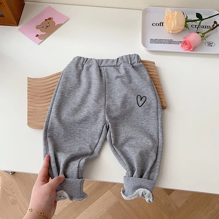 Baby Toddler Heart Casual Pants