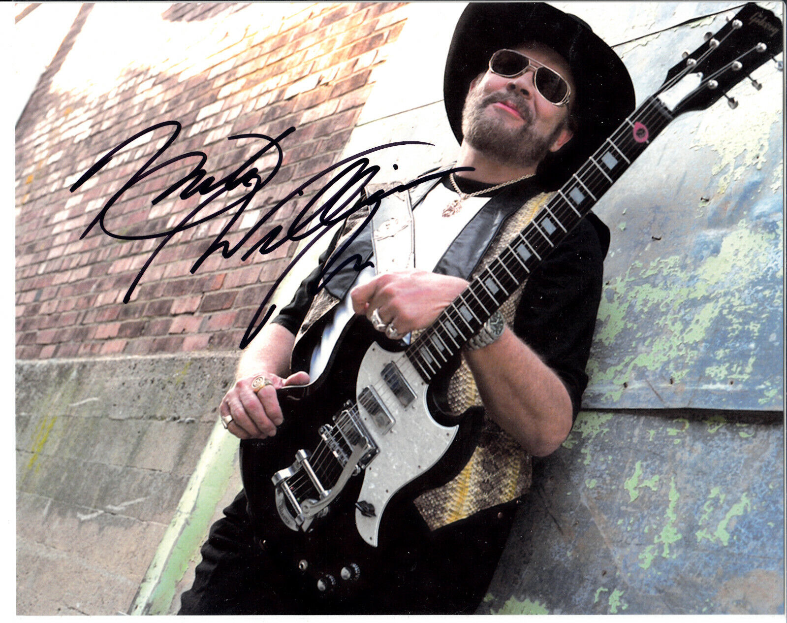 Hank Williams Jr. son of Hank Williams Autograph Signed 8 x10