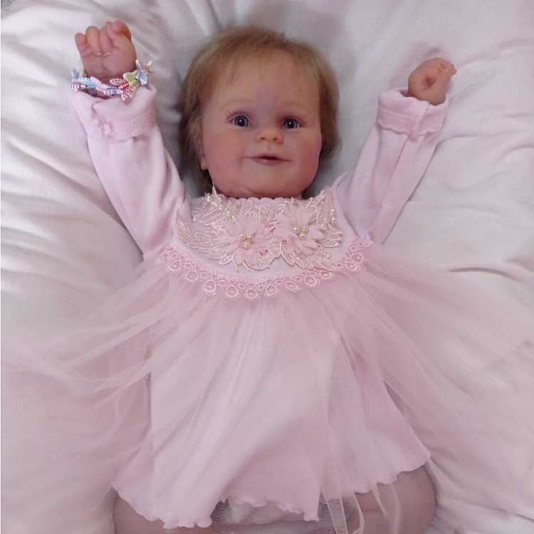  [Heartbeat💖 & Sound🔊]20'' Handmade Realistic Baby Doll for Girls Named Lila - Reborndollsshop.com®-Reborndollsshop®