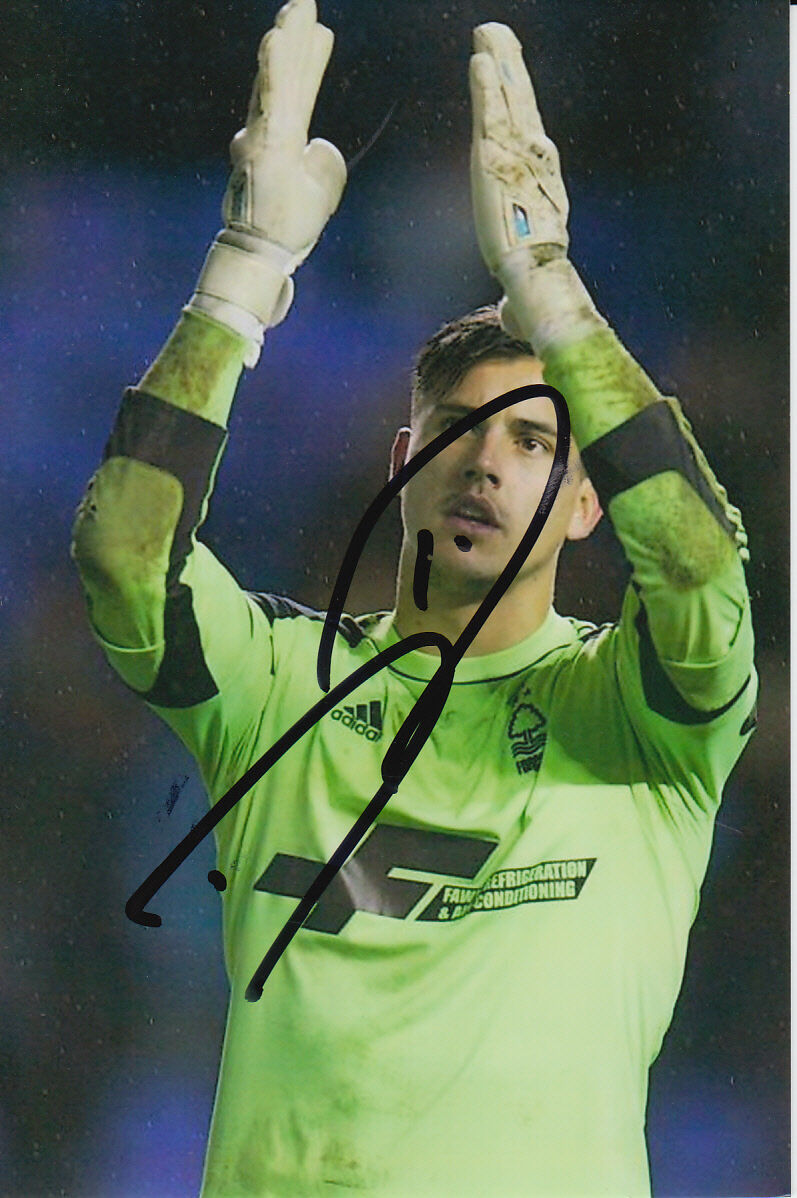 NOTTINGHAM FOREST HAND SIGNED KARL DARLOW 6X4 Photo Poster painting 1.