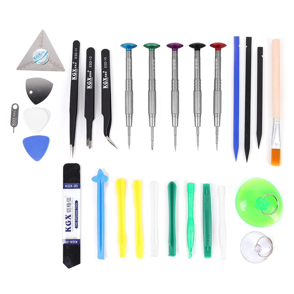 

28pcs Spudger Pry Blade Screwdriver Screen Opening Tools Phone Repair Kit, 501 Original