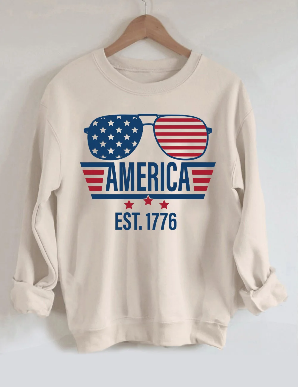 1776 4th of July America Sweatshirt