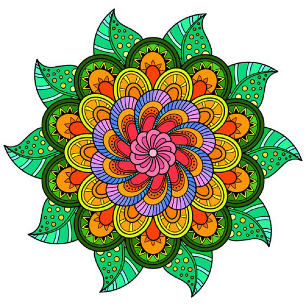 

Mandala - Special Shaped Diamond Painting - 30*30CM, 501 Original