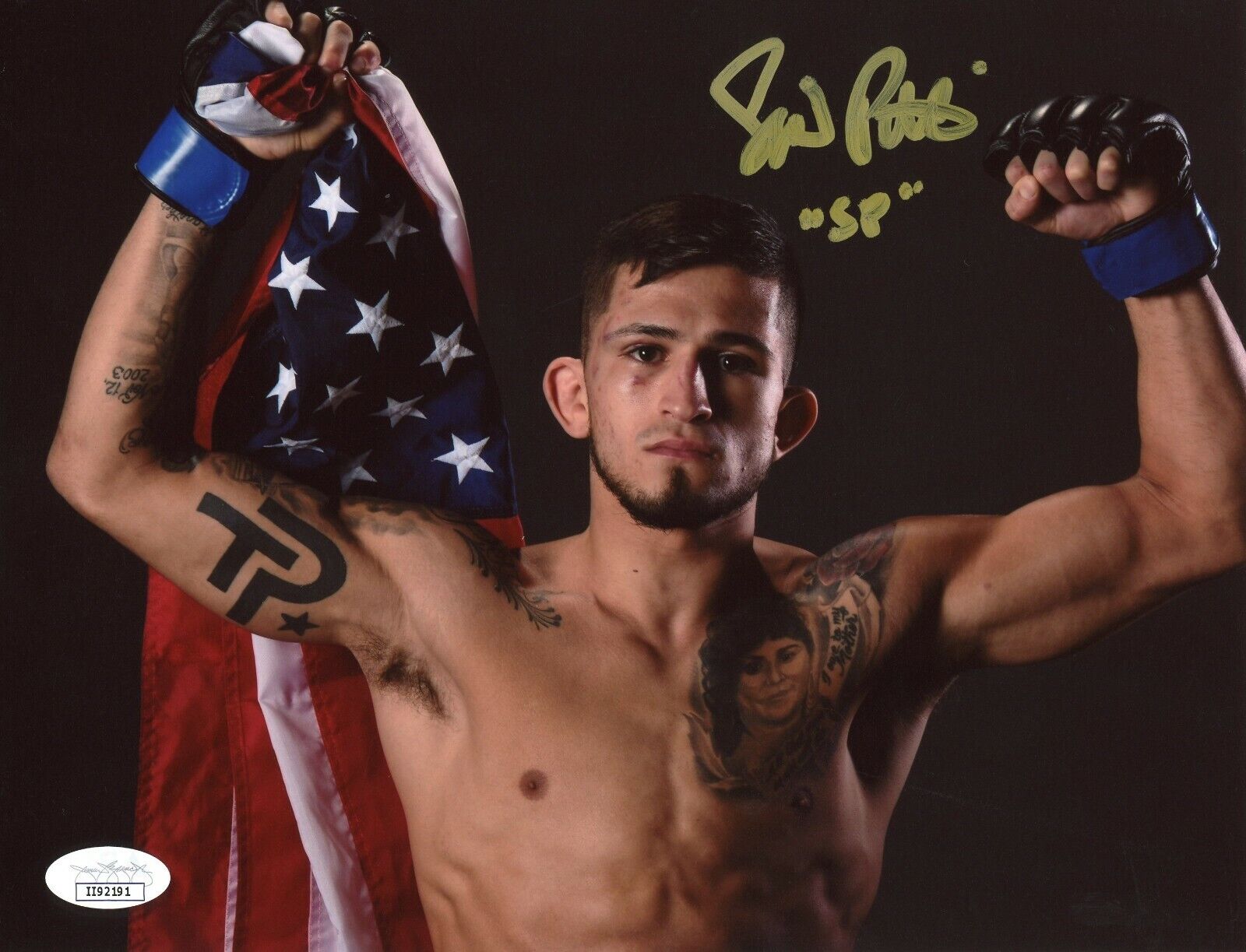 Sergio Pettis Hand Signed 8x10 Photo Poster painting UFC Fighter JSA COA Autograph Bellator S.P.