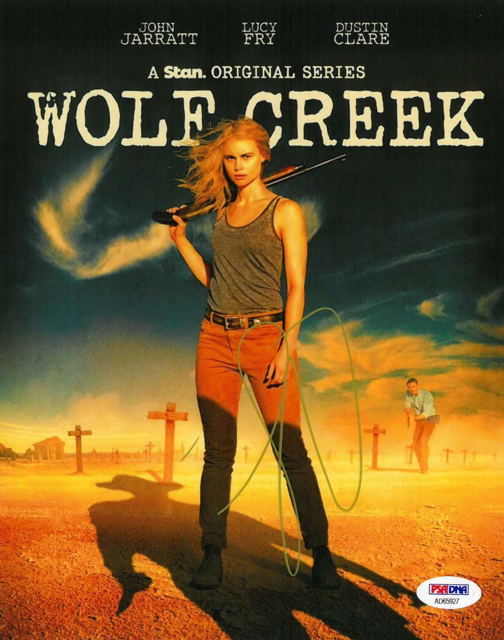 Lucy Fry Signed Wolf Creek Authentic Autographed 8x10 Photo Poster painting PSA/DNA #AD65927