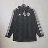2022/2023 Manchester United Windbreaker Black White Edge