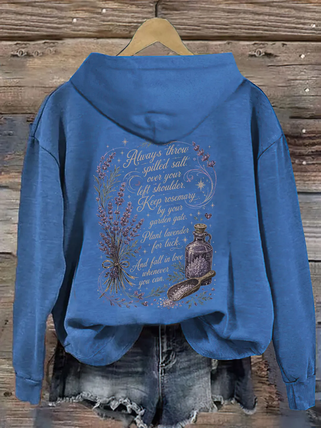 Plant Lavender For Luck Hoodie