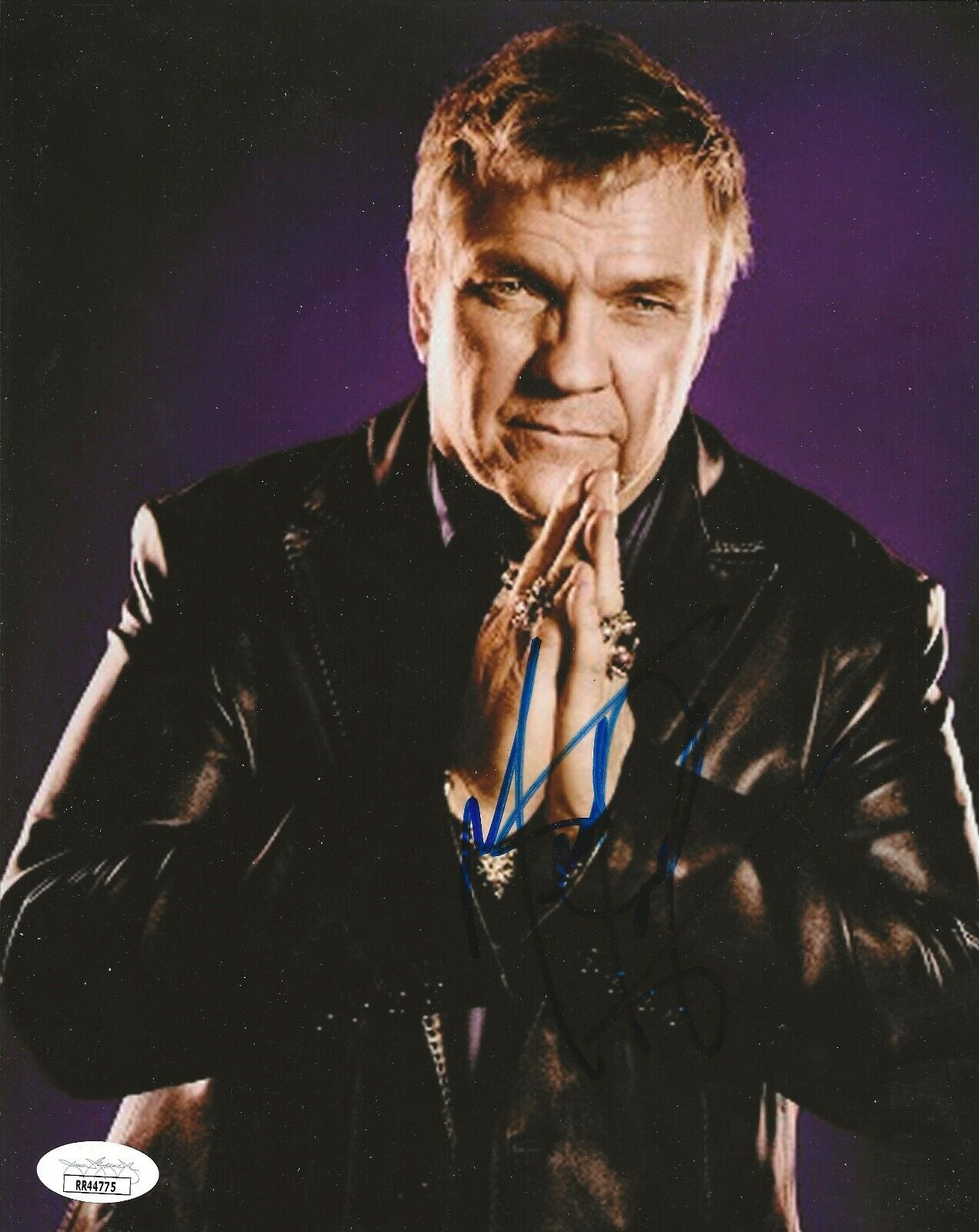 Meat Loaf musician REAL hand SIGNED Photo Poster painting #2 JSA COA Autographed