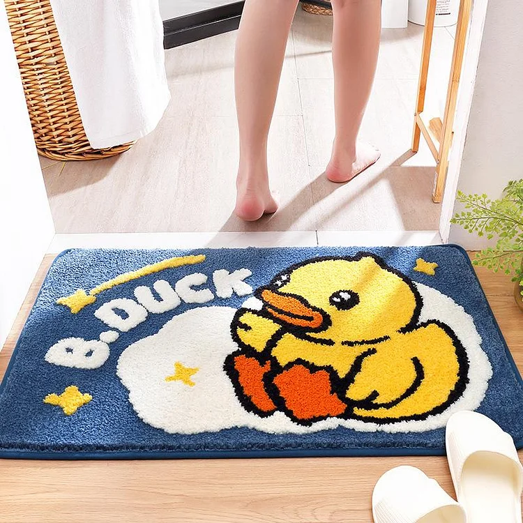 Cute Little Yellow Duck Carpet