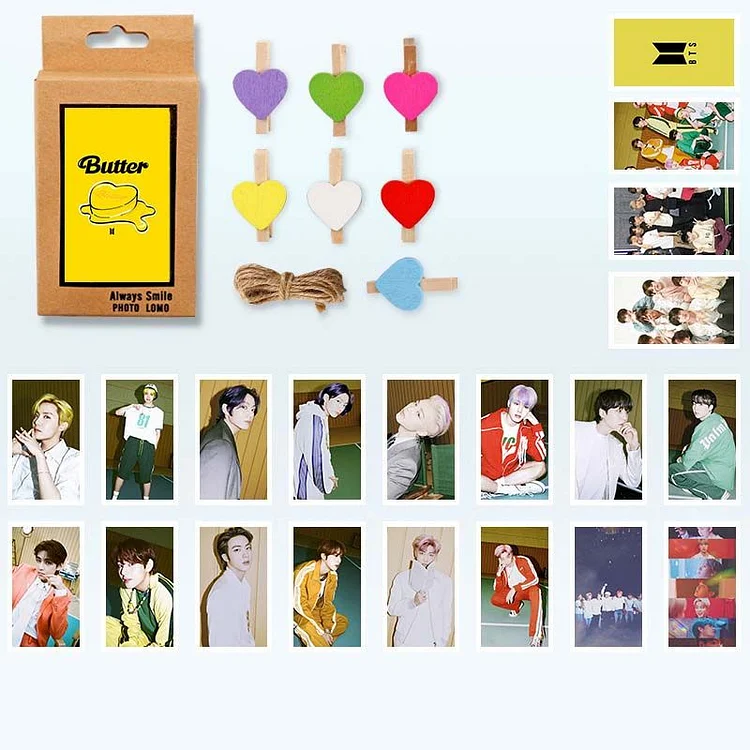 방탄소년단 Butter Photo Card with Clip