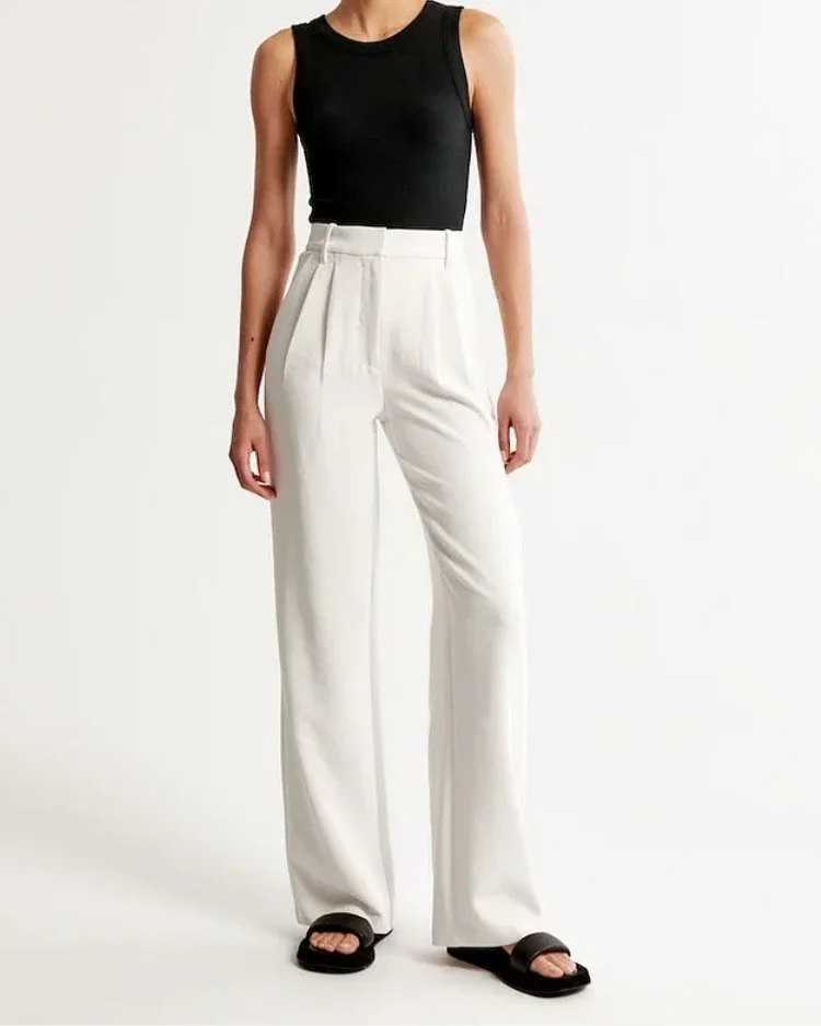🔥2023 Must-Have Pieces 49% OFF 🔥Wide-Leg Tailored Pants(✨Buy 2 Free Shipping✨)