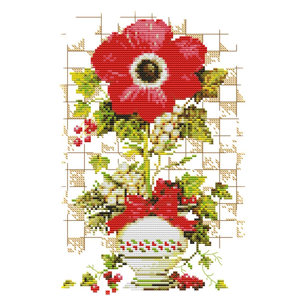 

Sunflower - 14CT Stamped Cross Stitch - 32*21cm, 501 Original