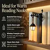3D Printed Decorative Bookshelf Light Warm Glow & Easy Placement Reading Book Shelf Lights Fantasy Design & Versatile for Study Corner Home Library Decor