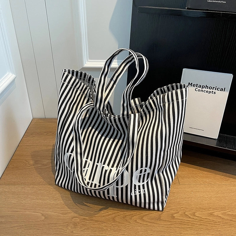 Women's Medium Spring&summer Canvas Classic Style Tote Bag