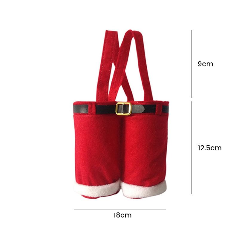 Santa Claus Pants Gift Bag