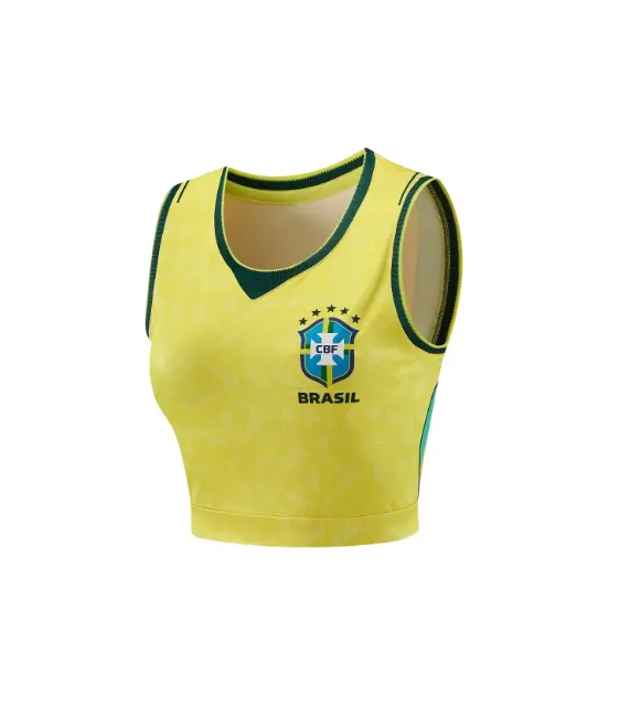 2026&ndash;27 Season Brazil Women's Football Jersey/Vest &mdash; 1:1 Thai Quality