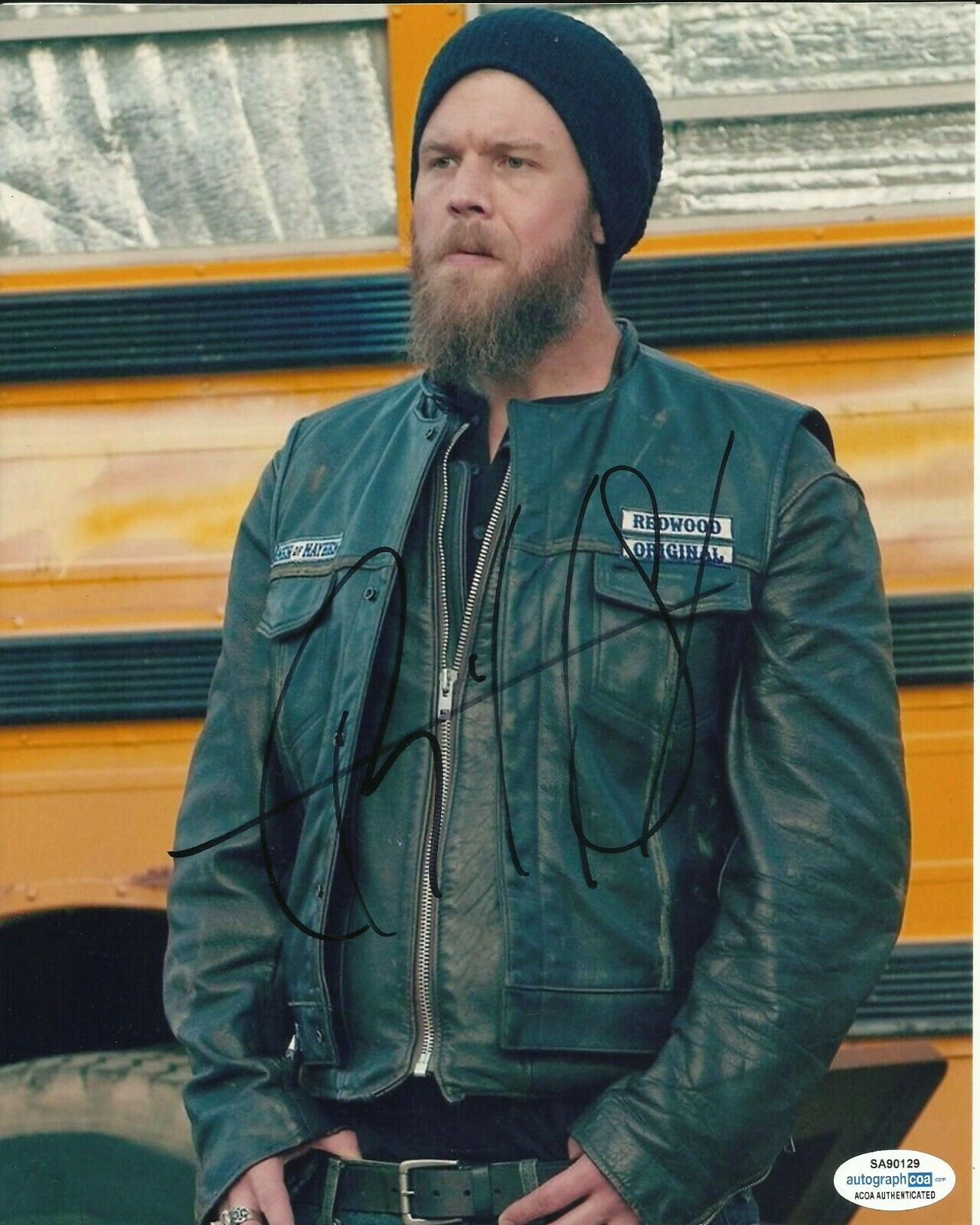 RYAN HURST SIGNED SONS OF ANARCHY Photo Poster painting UACC REG 242 (2) ALSO ACOA CERTIFIED